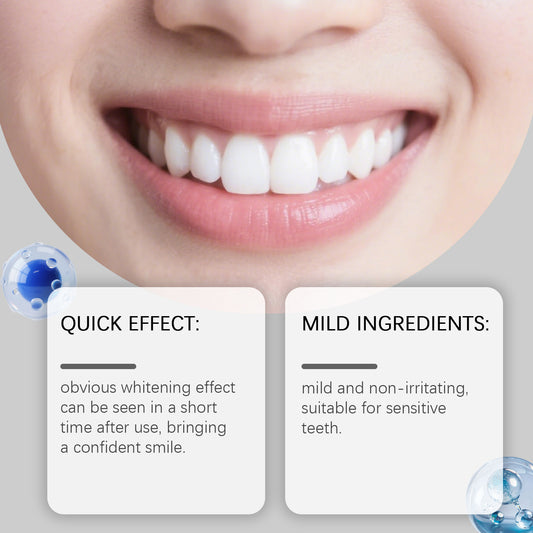 Dental Strips With Gentle Ingredients For Everyday Care Effectively Removing Dental Plaque