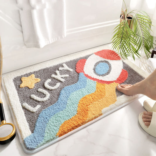 Household Toilet Tloor Mats Bathroom Absorbent Non-slip Mats