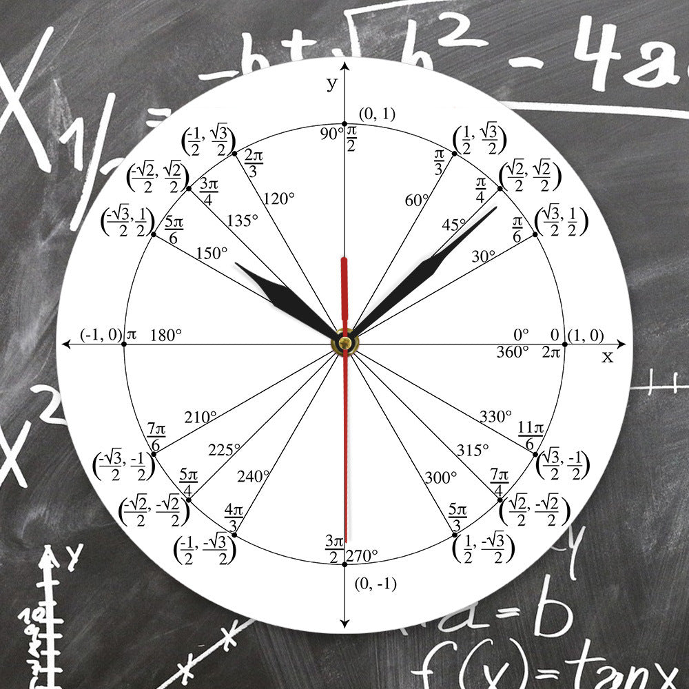 Gym Yoga Beauty Shop Decoration Clock