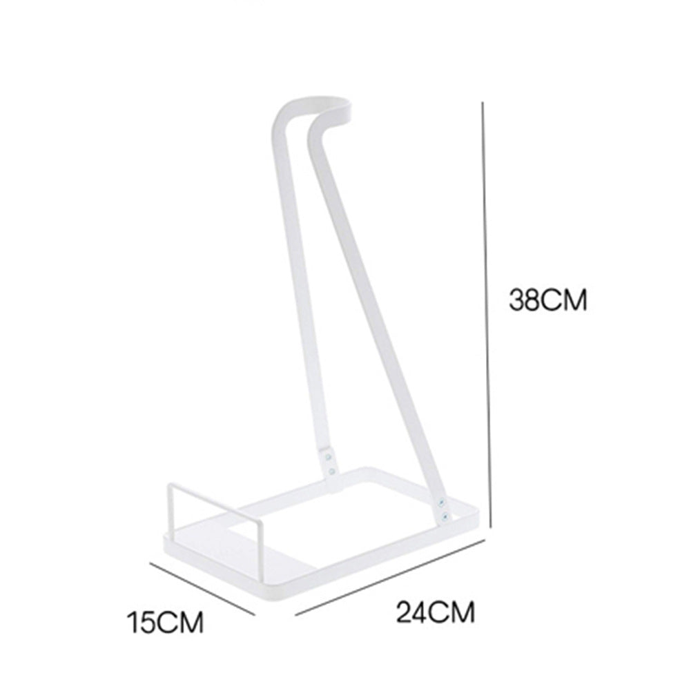 Vacuum Cleaner Storage Rack Kitchen Bathroom Angle Adjustable