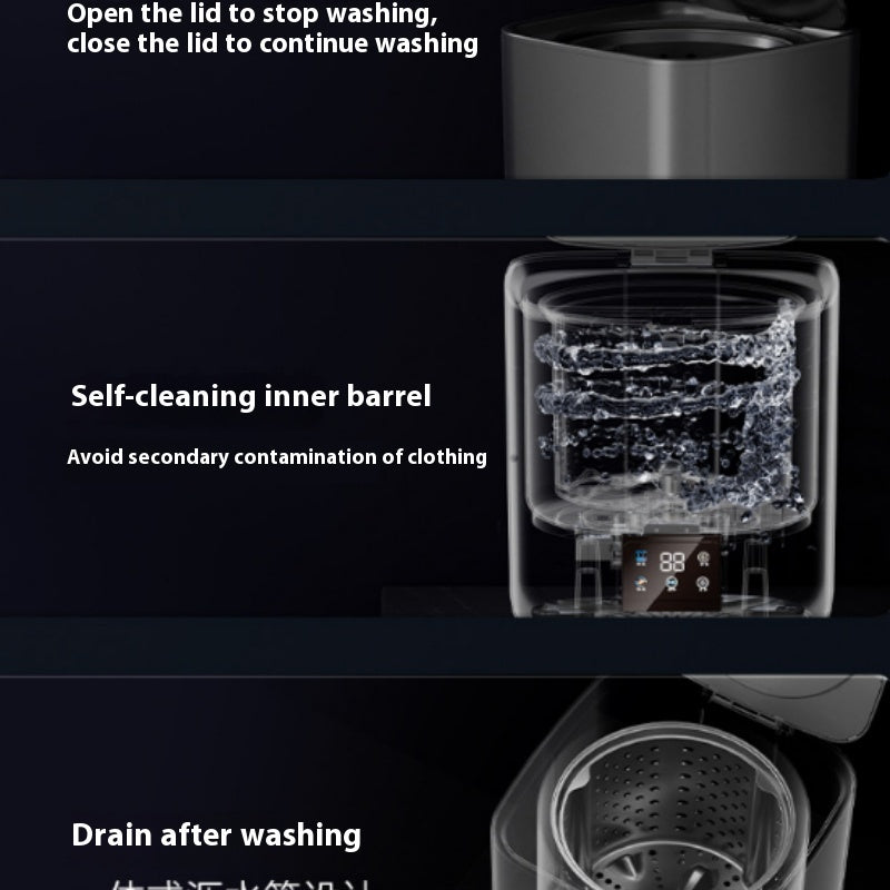 Home Dormitory Mini Underwear Washing Machine