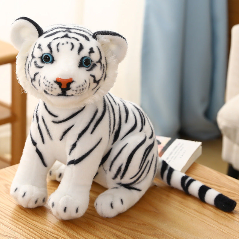 Simulation Small Tiger Doll Sitting Posture Plush Toy