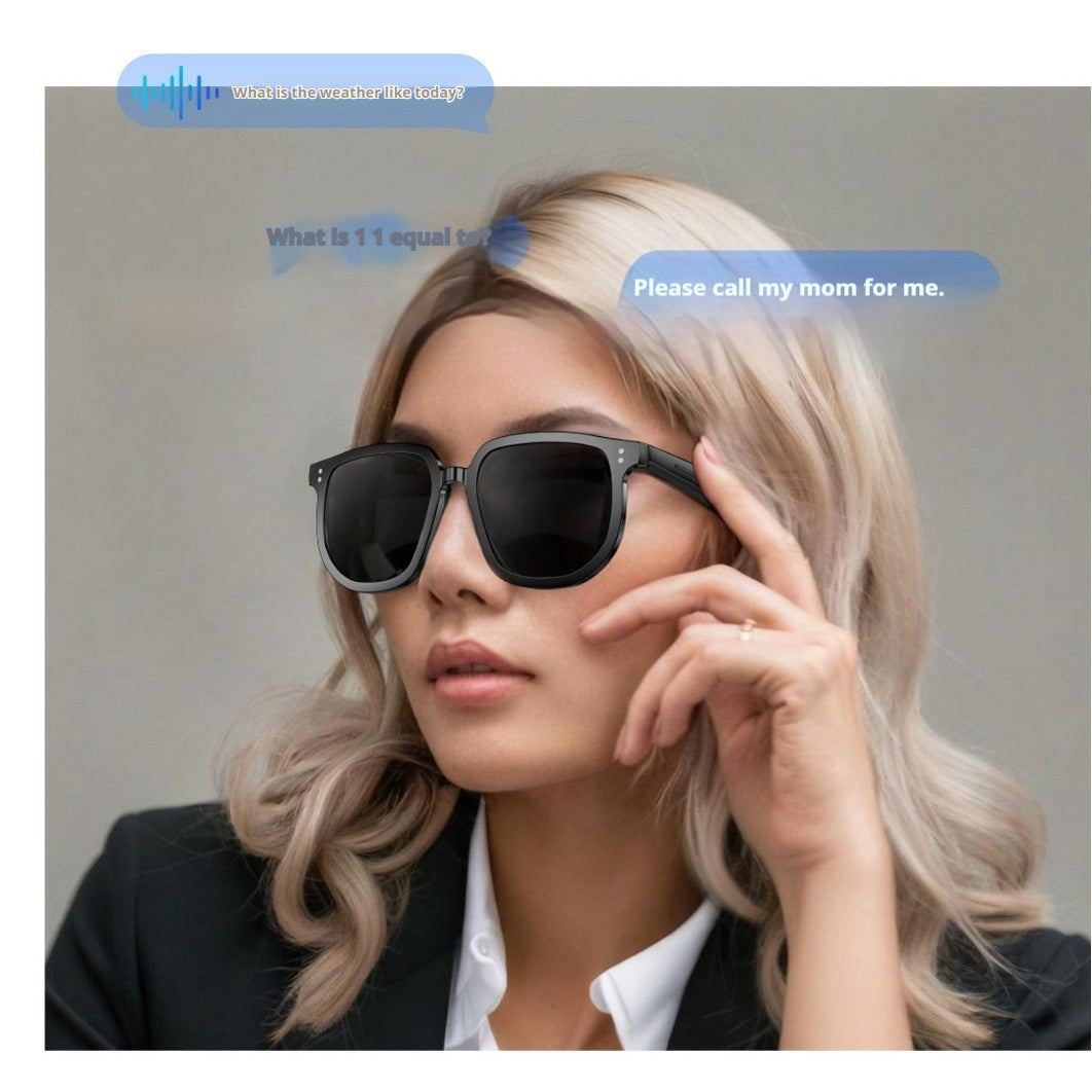 Умные очки с искусственным интеллектом, беспроводные звонки, Bluetooth-аудио, солнцезащитные очки.