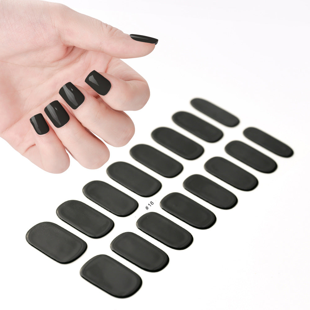 Cream Wind Gel Soft Nail Patch