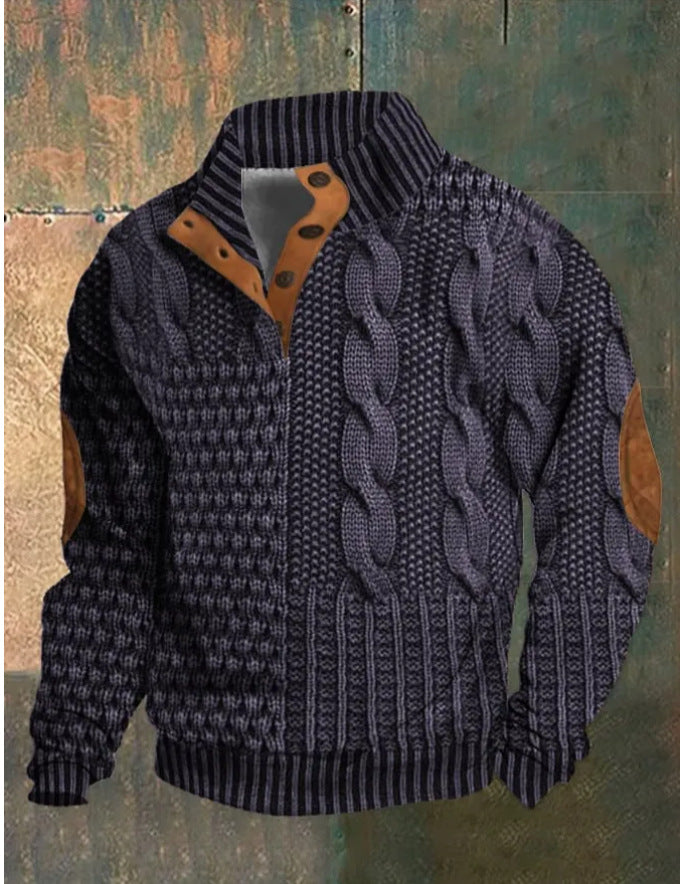3D Digital Series Printed Sweatshirt