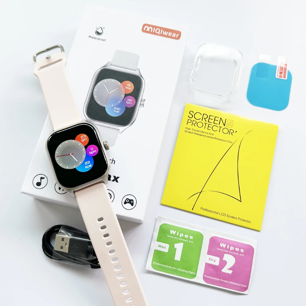 New Style Smart Watch WK9 Max Big Inch Smartwatch Fitness tracker Smart Watch Waterproof for Man Women