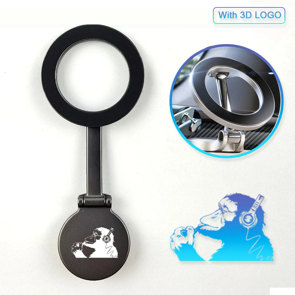 Car Mount 24 Strong Magnet 360 Rotation Magnetic Phone Holder for Car Holder Mount Dash Phone Mount for IPhone15 Plus Mini Cases