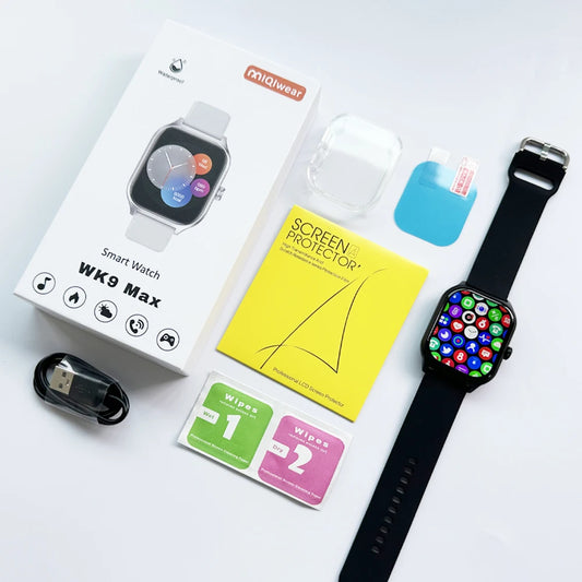 New Style Smart Watch WK9 Max Big Inch Smartwatch Fitness tracker Smart Watch Waterproof for Man Women
