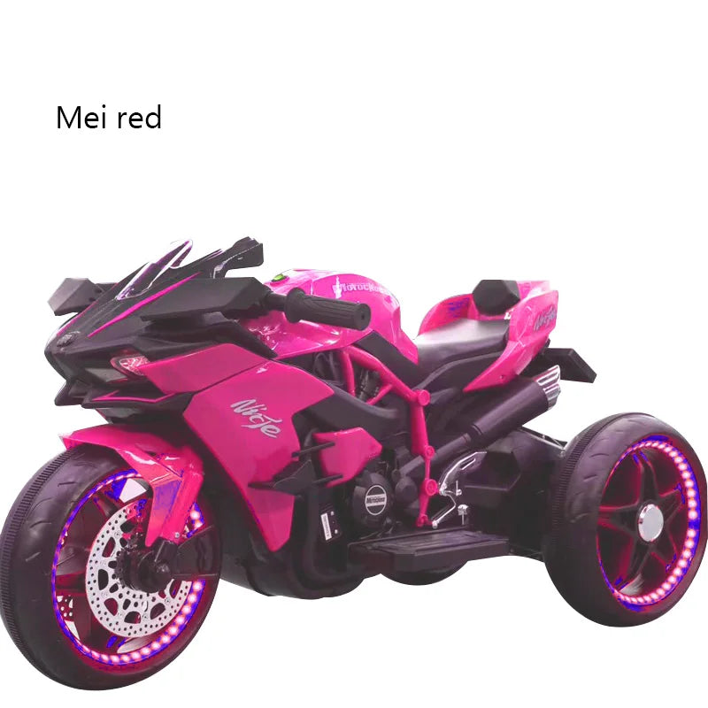 JXB Holiday Gift 2023 New Lovely Design Rechargeable Baby Kids Electric Motorcycle 3 Wheel