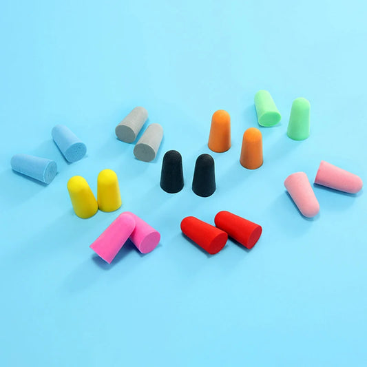 Earplugs Noise Reduction Sleep Foam Plug Canceling Music Anti Reusable For Snoring Earplug Sound Insulation Sleeping Ear Plugs