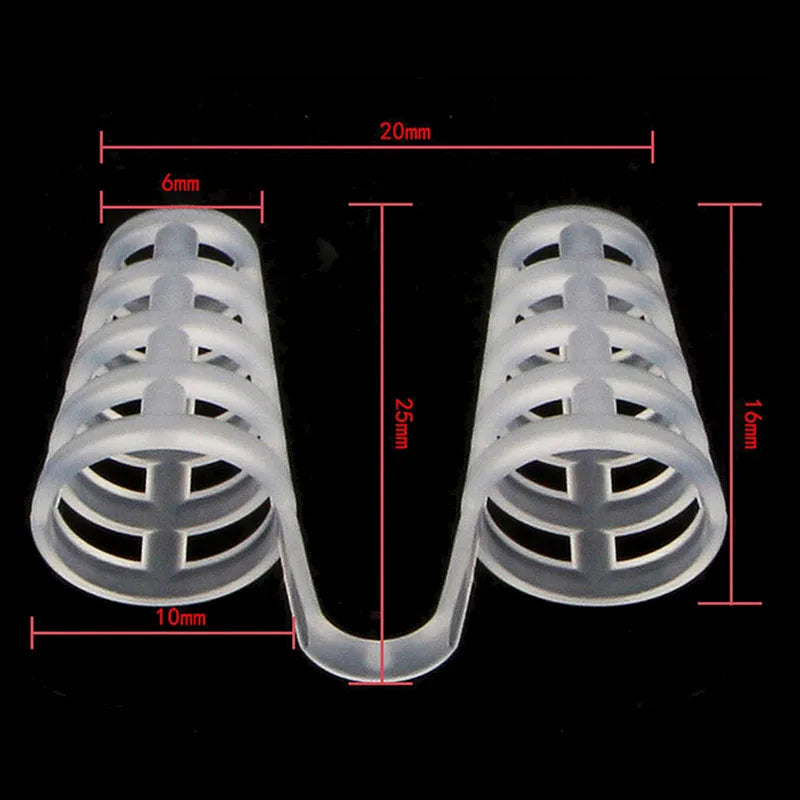 5Pcs/set Anti Snore Apnea Nose Clip Anti-Snoring Breathe Aid Stop Snore Device Sleeping Aid Equipment Stop Snoring