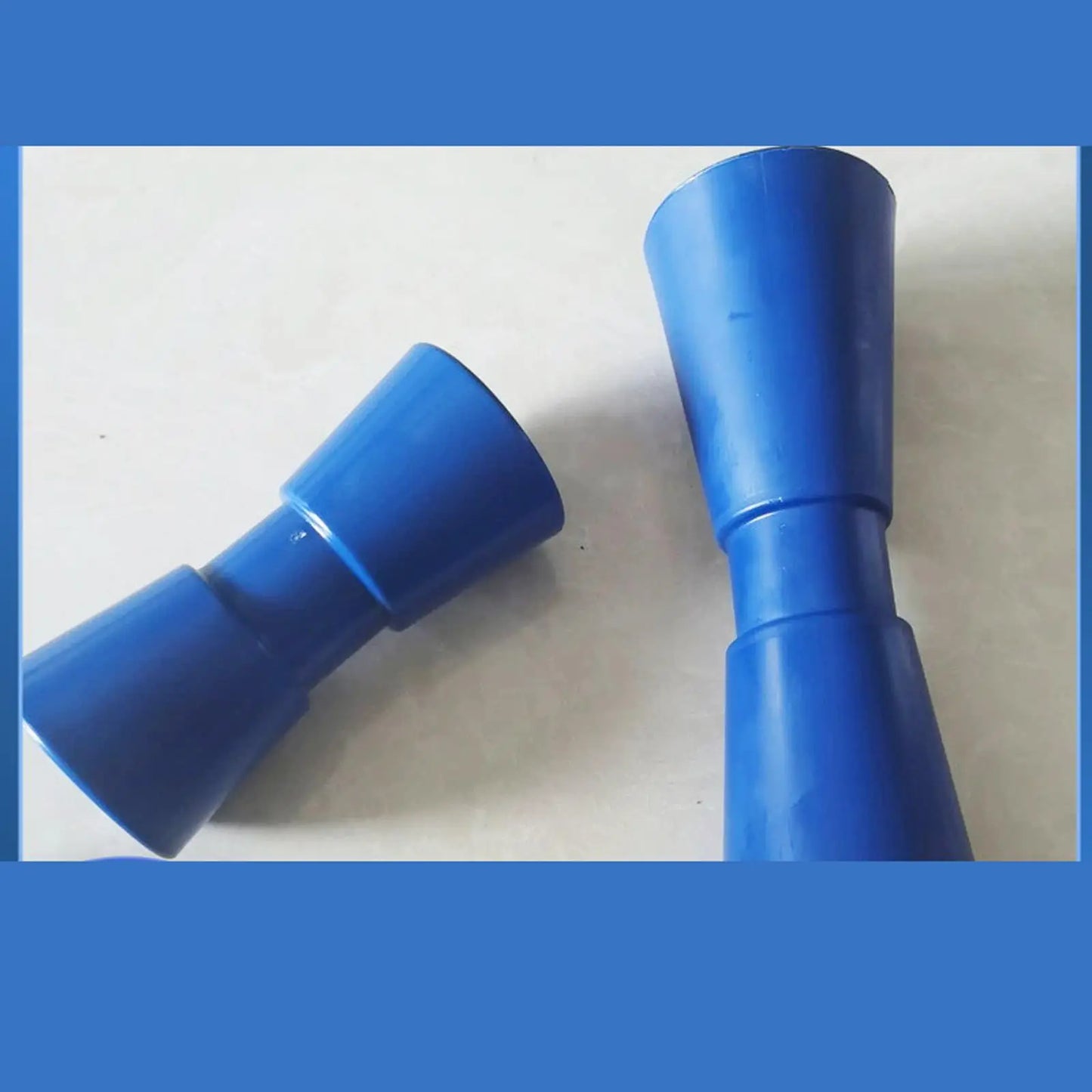 Boat Trailer Bow Roller Molded Diameter 3.50inch Components Blue Parts Rolling Tool for Warehouses Vehicle RV