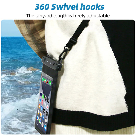 Water Proof Bag Mobile Phone Pouch Waterproof Smartphone Case Swimming PVC Cover for iPhone 12 Pro Xs Max XR X 8 7 Galaxy S10