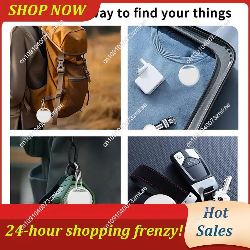 Daily Sale 4Pcs Smart Bluetooth GPS Tracker Key Luggage Pet Locator For Luggage Wallets Keys Bags Pets