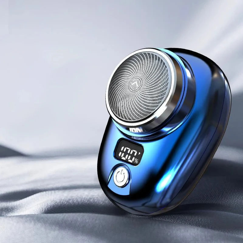 Wet-Dry Use Dual Blade 90mins last USB Fast Rechargeable Mini Shaver Power Motor Travel Size for Men Women Painless Hair Removal