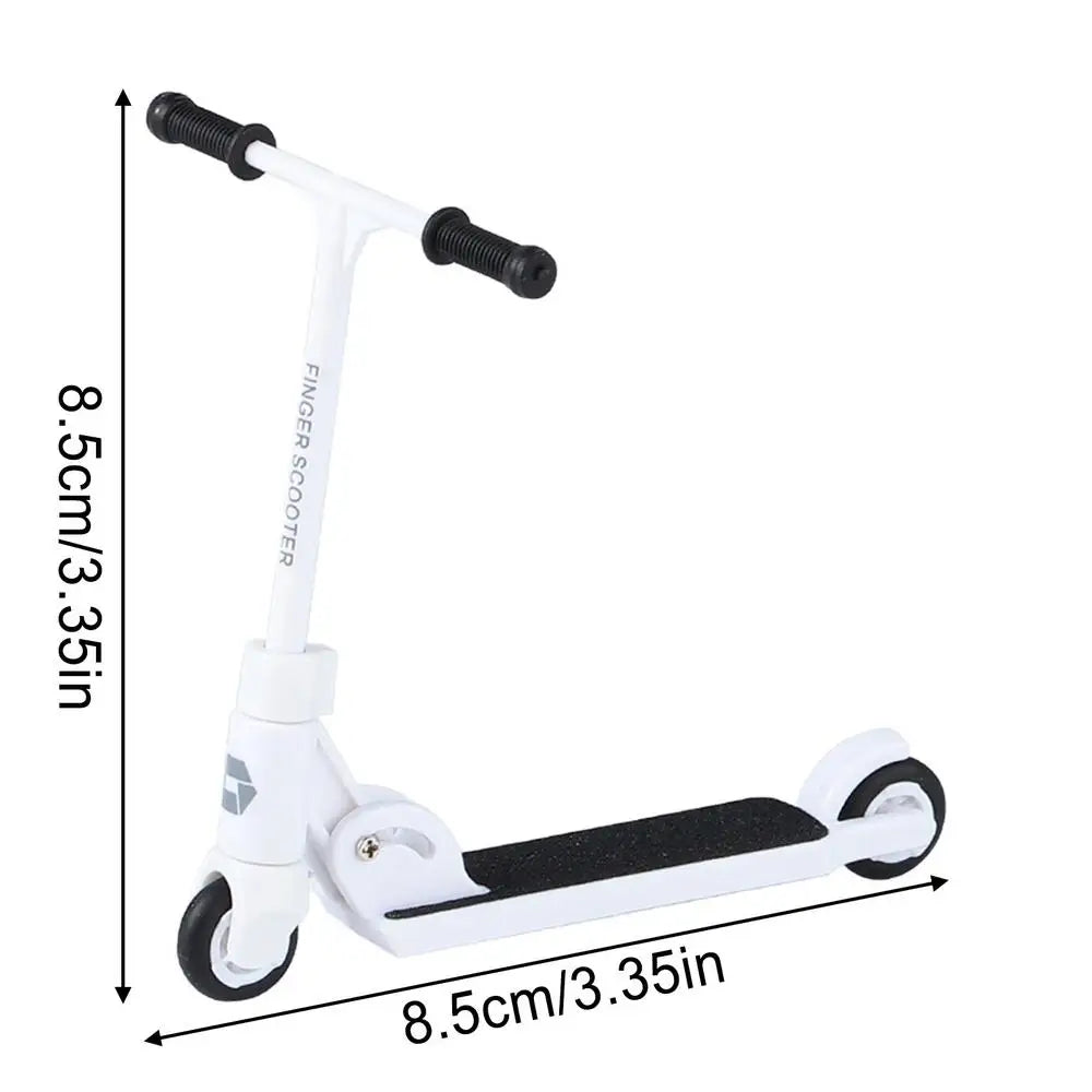 Kids Kick Scooter Finger BMX Foldable T-type Finger Scooter With Brake Educational Toys Finger Skateboards Fun Fingertip Movemet
