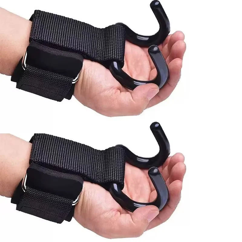1/2pc Dumbbell Wrist Guard Non-Slip Weight Lifting Hooks Of Deadlift Chin And Fitness Hook Training Pull-Up & Fitness Training