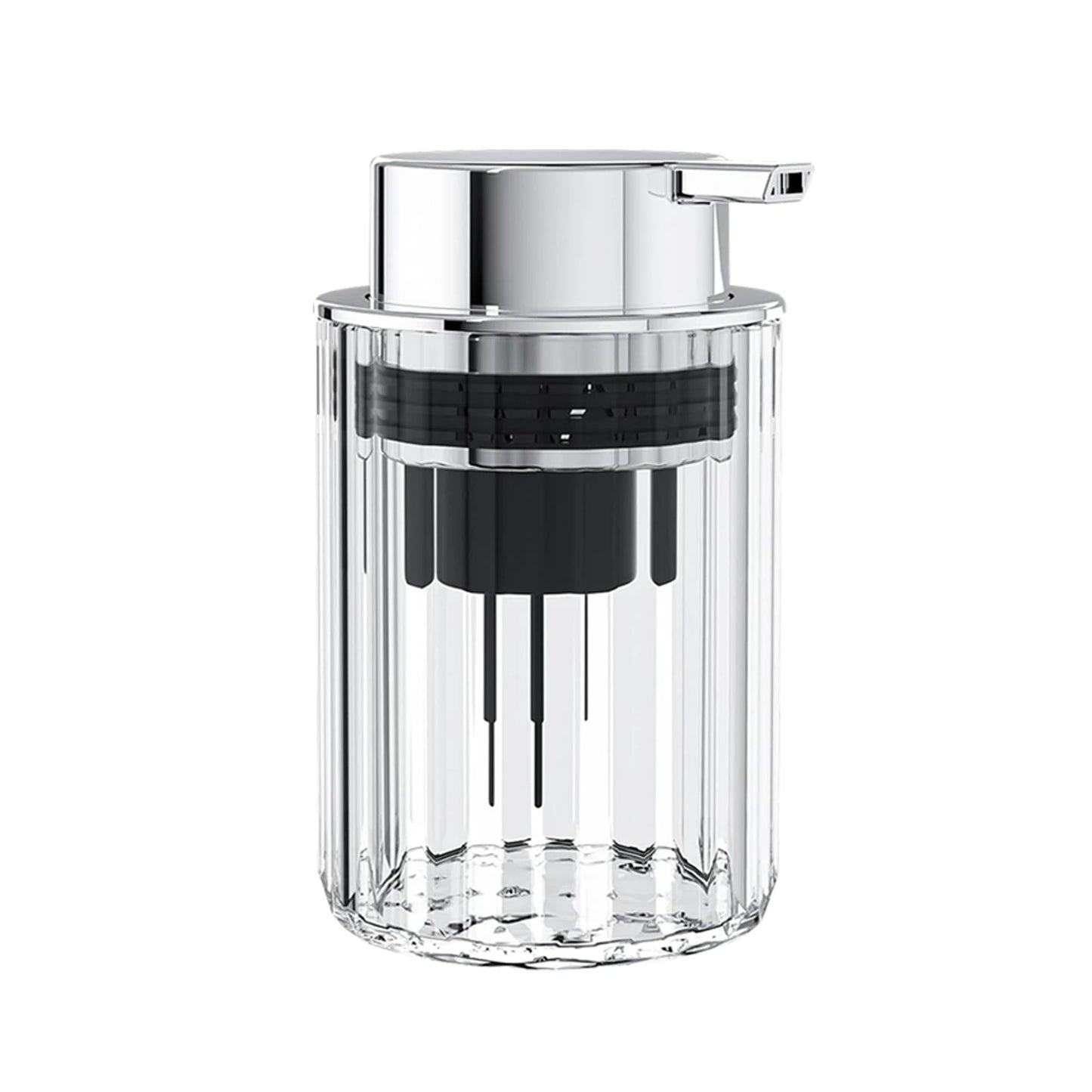 Hands Foaming Soap Dispenser for Bathroom Liquid Soap Mousse Bottle Refillable Kitchen Push-type Dish Soap Container