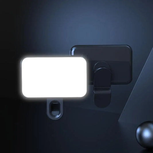 Mini Mobile Phone Flashes Selfie Lights Rechargeable 3 Modes Brightness Adjustable Clip On For Laptop Mobile Phone Fill light