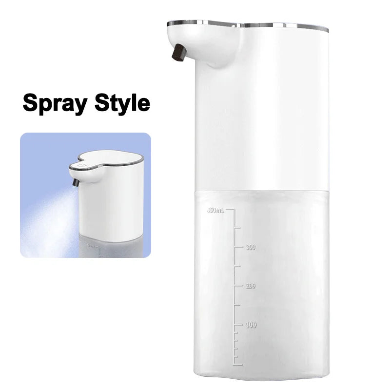 Automatic Soap Dispenser ouchless Foaming Soap Dispenser 400ml USB Rechargeable Electric 4 Level Adjustable Foam Soap Dispenser