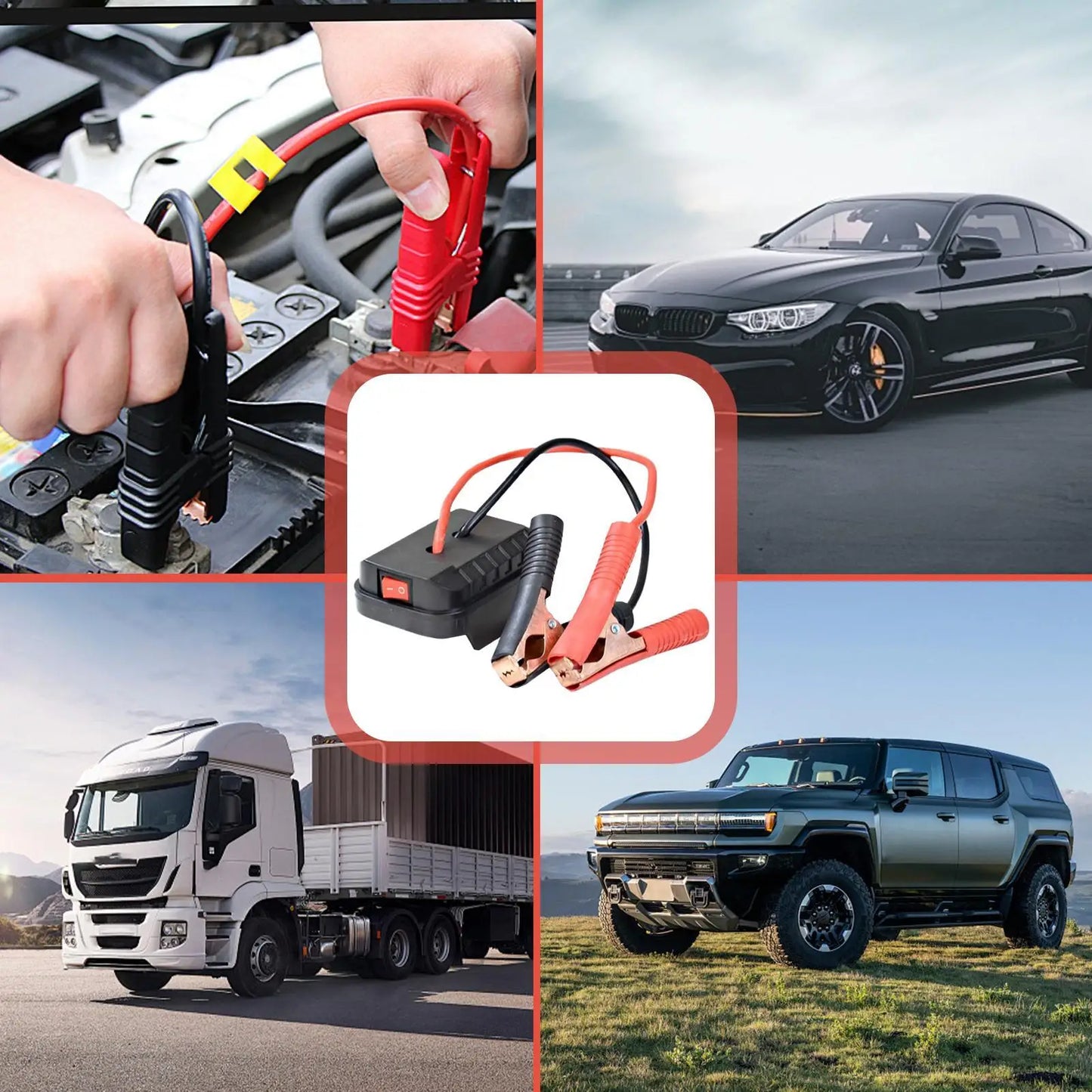 Car Battery Jump Starter Car Battery Emergency Boosters Car Jump Starter Power Bank Jump Starter Battery Lithium Jumper Box