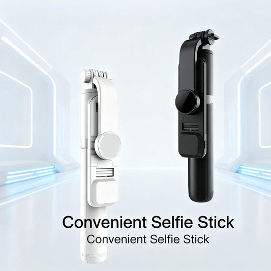 New Selfie Stick 1045mm Wireless Bluetooth Remote Shutter LED Fill Light Extended Stable tripod for Android IOS Cellphone