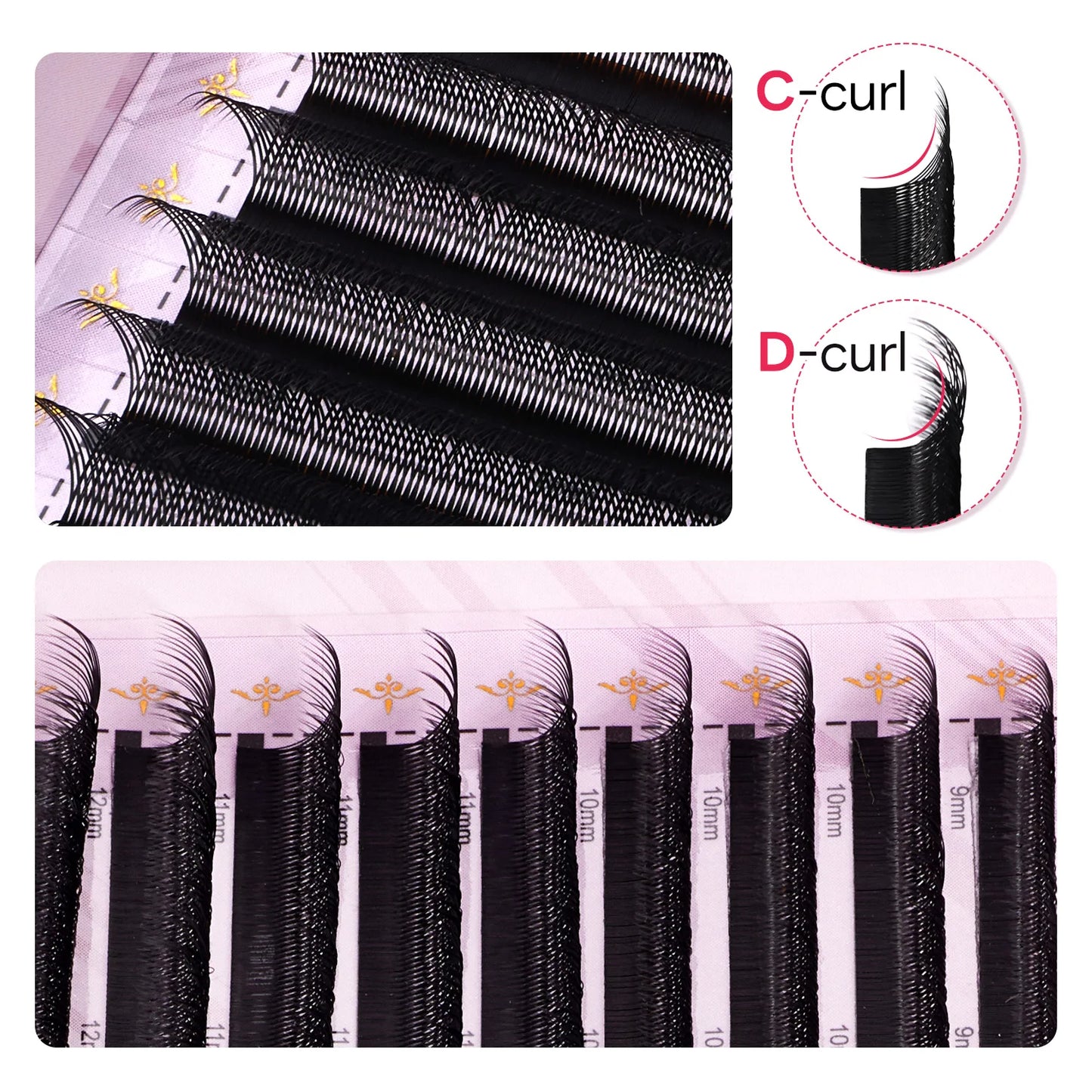 ARISON 5DW Magnetic Box False Eyelashes Matte Black Eyelashes Extension Supplies High Quality Professional Makeup Toos