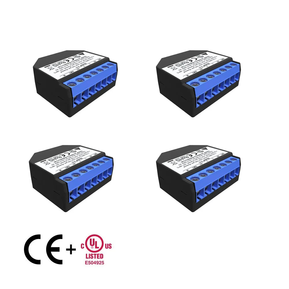 Shelly 2.5 Smart Home Double Relay WiFi Switch Roller Shutter Open Source Wireless For Garage Door Curtain Dual Power Metering