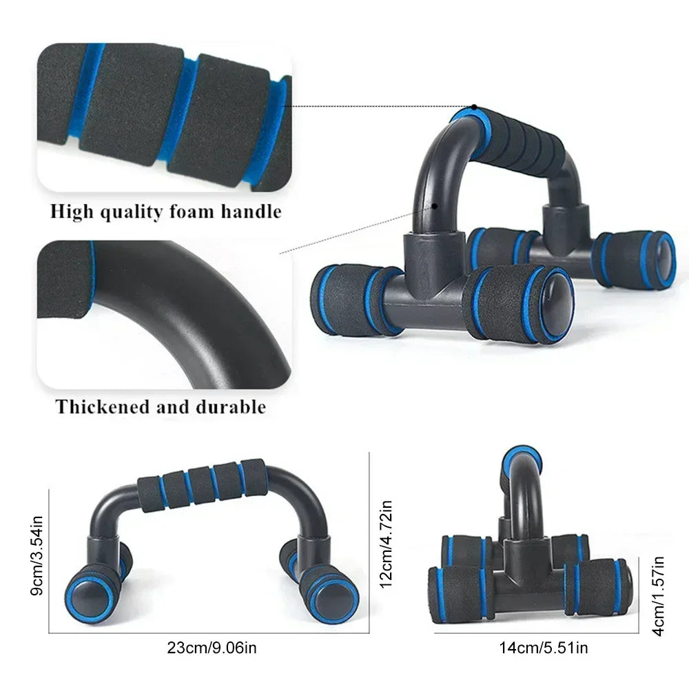 H-shaped push-up bracket auxiliary exercise pectoral muscle home foam small men's fitness equipment