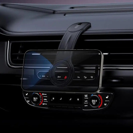 Car Magnetic Phone Holder Stable Strong Magnet Adjustable Phone Holder Bendable Mobile Mount for Truck, Vehicle, Auto Driving
