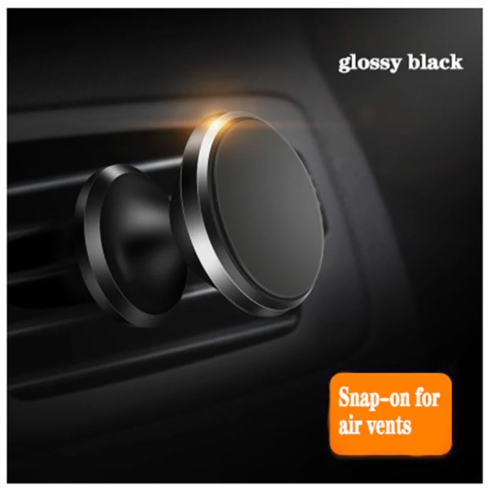 Universal Magnetic Phone Holder Car Mount With Car Air Vent Clip Cellphone Mount Phone Bracket 360 Degree Adjustable Smart Phone