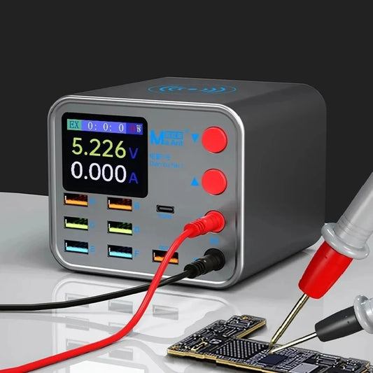 8 Port USB PD Fast Charging Wireless Charger With Anti Short Circuit Repair Function Mobile Phone Power For iPhone 15 13 Xiaomi