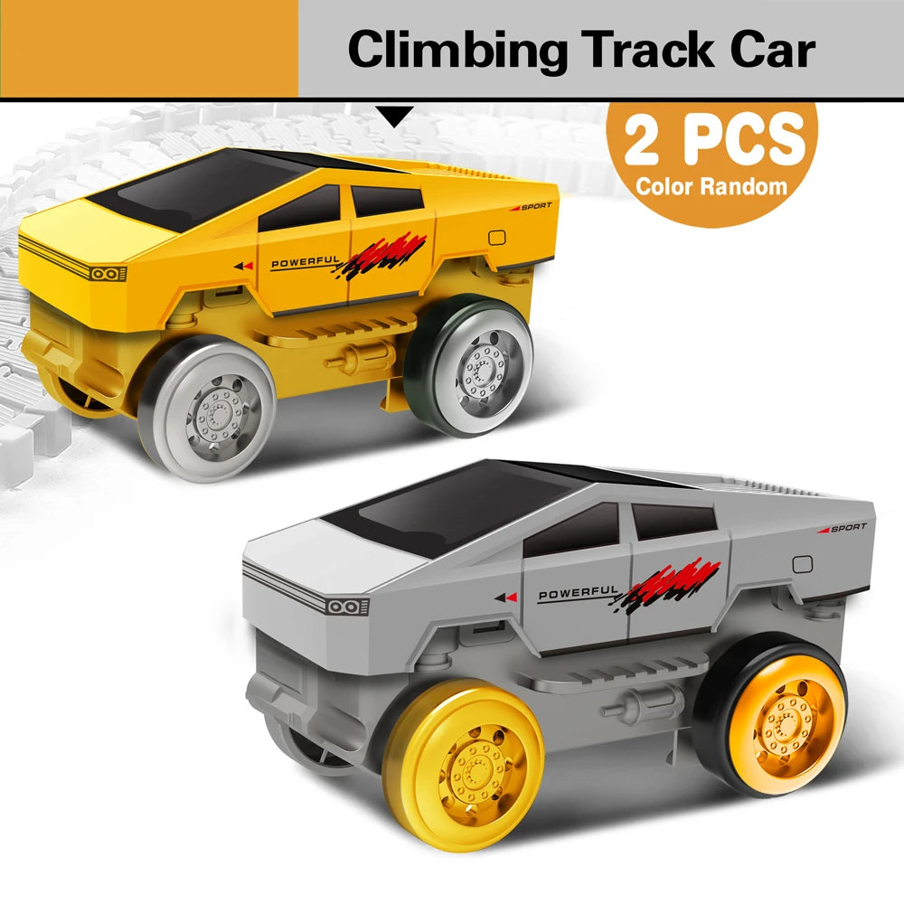 Kids Electric Track Toy Engineering Mini Car Boy Toys Track Car Train Educational Toys for Children Birthday Christmas Gifts
