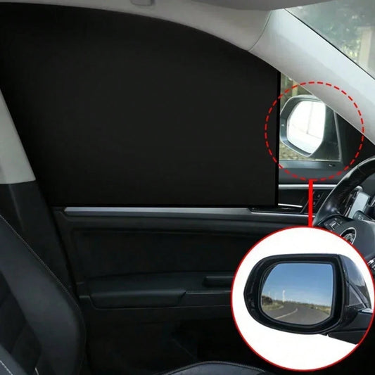 Magnetic curtain protectors, side window sunshades, UV protection, suitable for most models, universal in all seasons