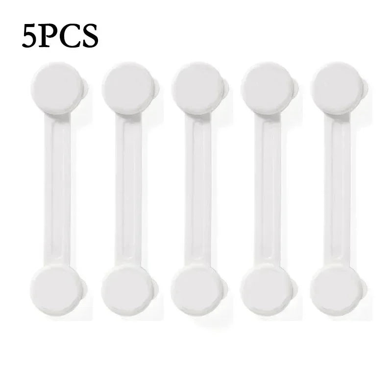 2/5PCS baby proof Cabinet Locks Multi-function Security Protection Locks Baby Safety Lock Child Protect Refrigerator Lock