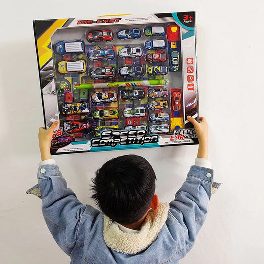 New Children Stunt Car Model Alloy Body Pull Ejection Jumping Mini Cars Simulation Diecast Vehicle Collectible Toy For Kids Gift