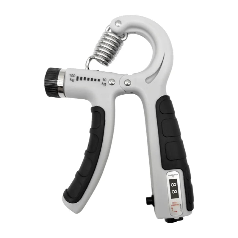 10-100Kg Adjustable Hand Grip Strengthener Trainer With Counter Wrist Forearm And Exerciser For Muscle Building Strength