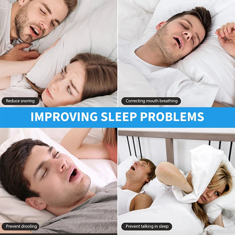Stop Snoring Patch Nose Breathing Correction Improve Sleeping Promoting Better Breath Portable Night Sleep Mouth Orthosis Tape