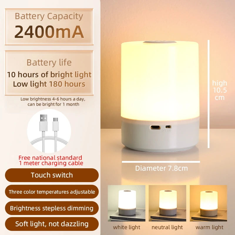 LED Sensor Cabinet Lights Dimmable Night Light for Living Room Wardrobe Kitchen Lamp Led Tube Wireless Motion Sensor Night Lamp