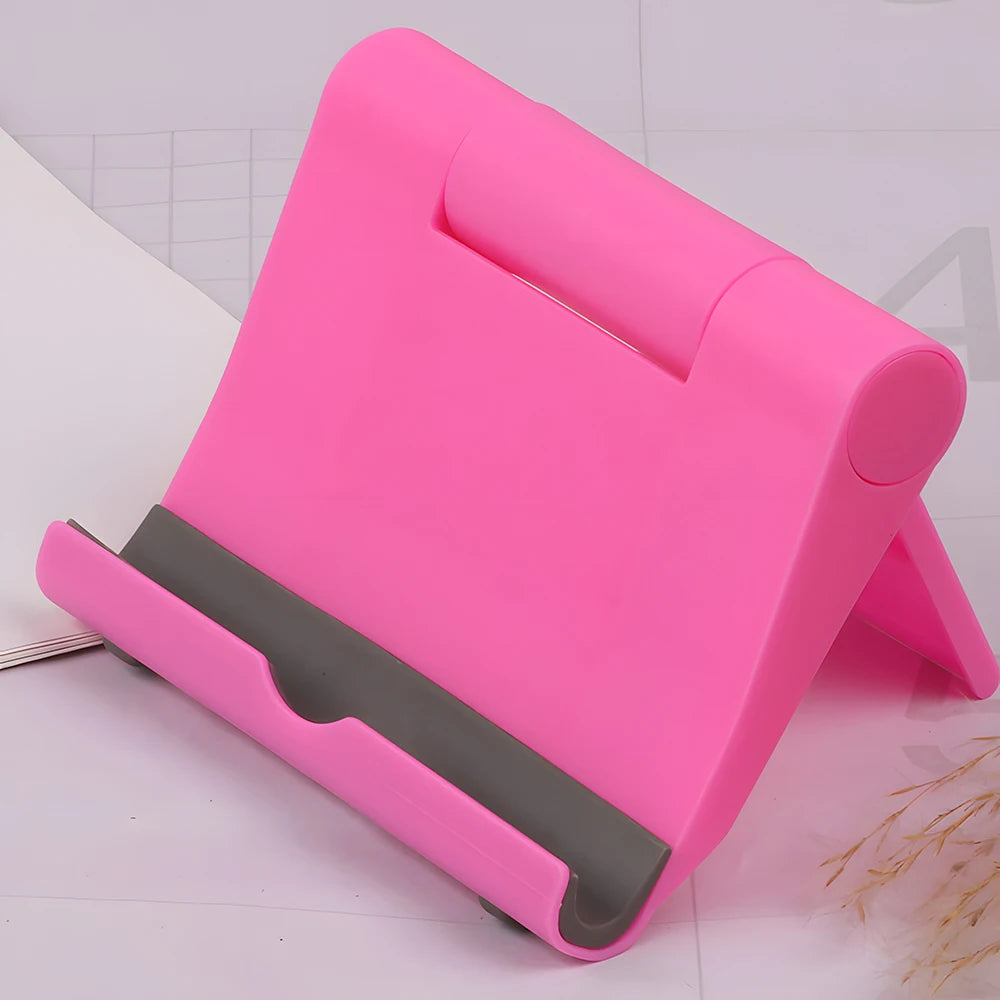 Phone Holder Stand Mobile Smartphone Support Tablet Stand for iPhone 15 14 Desk Cell Phone Holder Stand Portable Mobile Holder