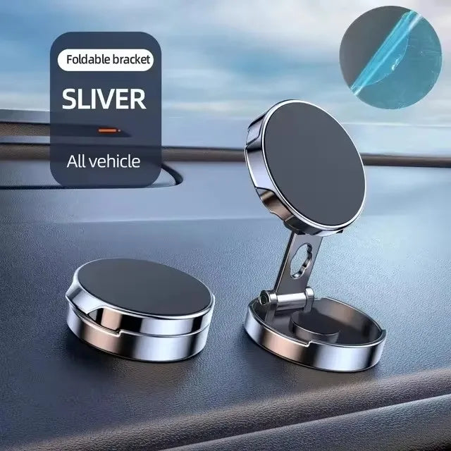 2025 Strong Magnetic Car Phone Holder 720° Foldable Universal Mount Bracket for All Phones
