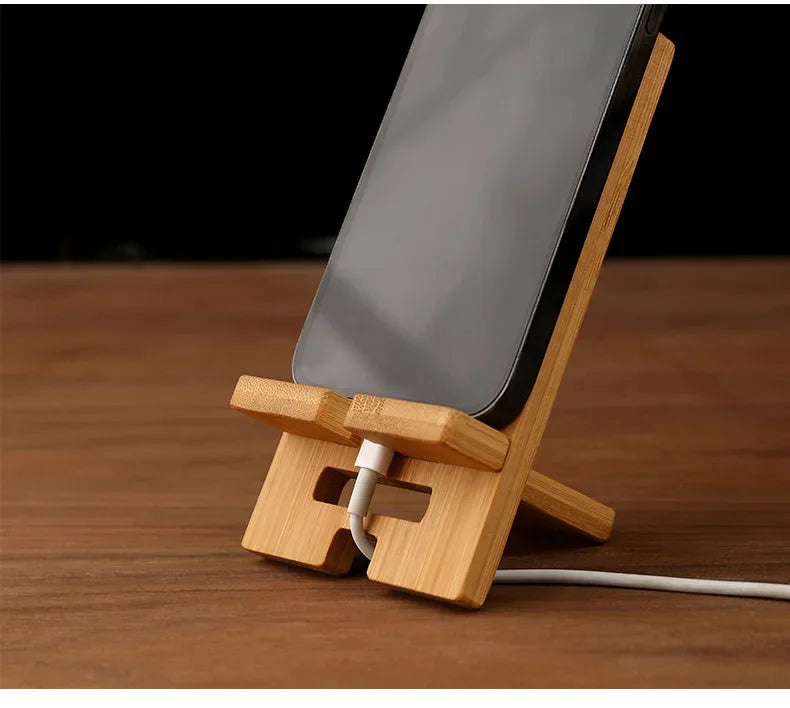 Phone Stand Holder - Multi-Angle Dock for Desk, Bedside, Charging Universal for Smartphones & Small Tablets