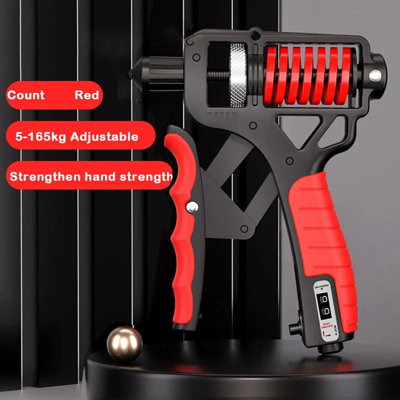 Adjustable Hand Grip Strengthener Gripper Nonslip Grip Trainer with 5-165KG Resistance for Stronger Wrists Fingers And Hands