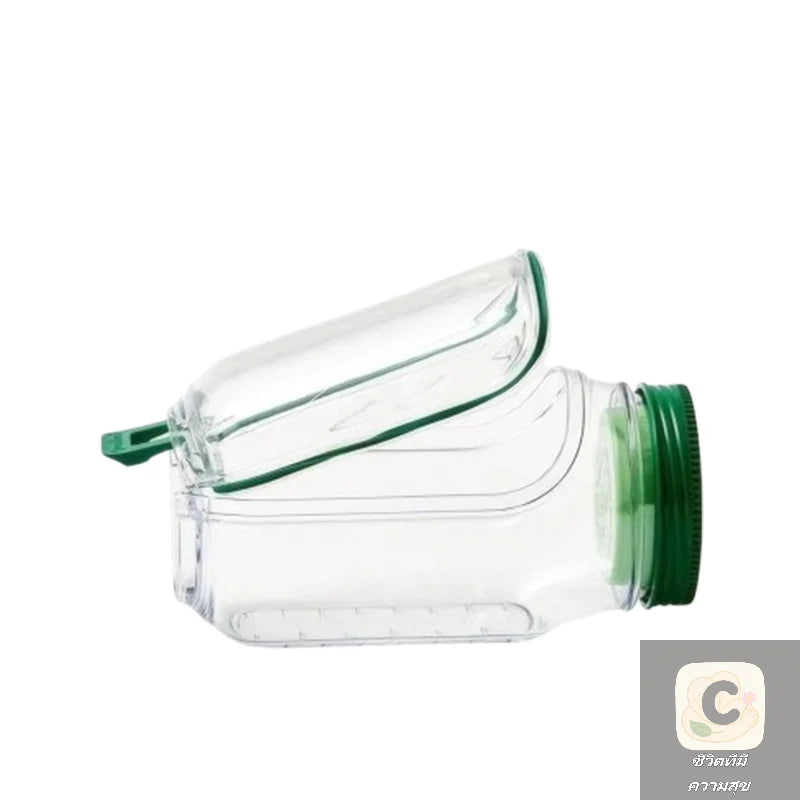 HUA Breakfast Fruit Storage Box Leakproof Interval Salad Box Crisper Container Salad Jars Salad Pod Reusable Plastic Keep Fresh
