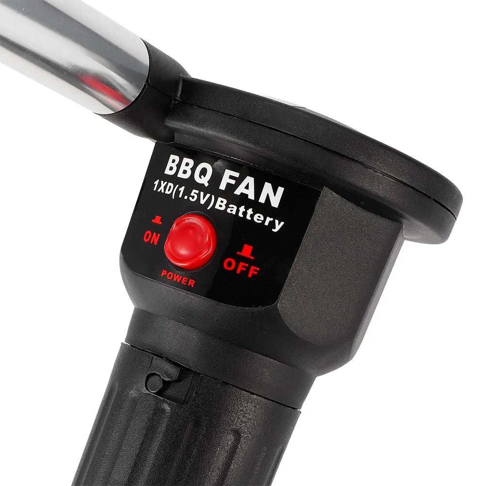 Portable Handheld BBQ Fan Electric Air Blower for Outdoor Picnic Camping Grill Barbecue Cooking Stove Tool