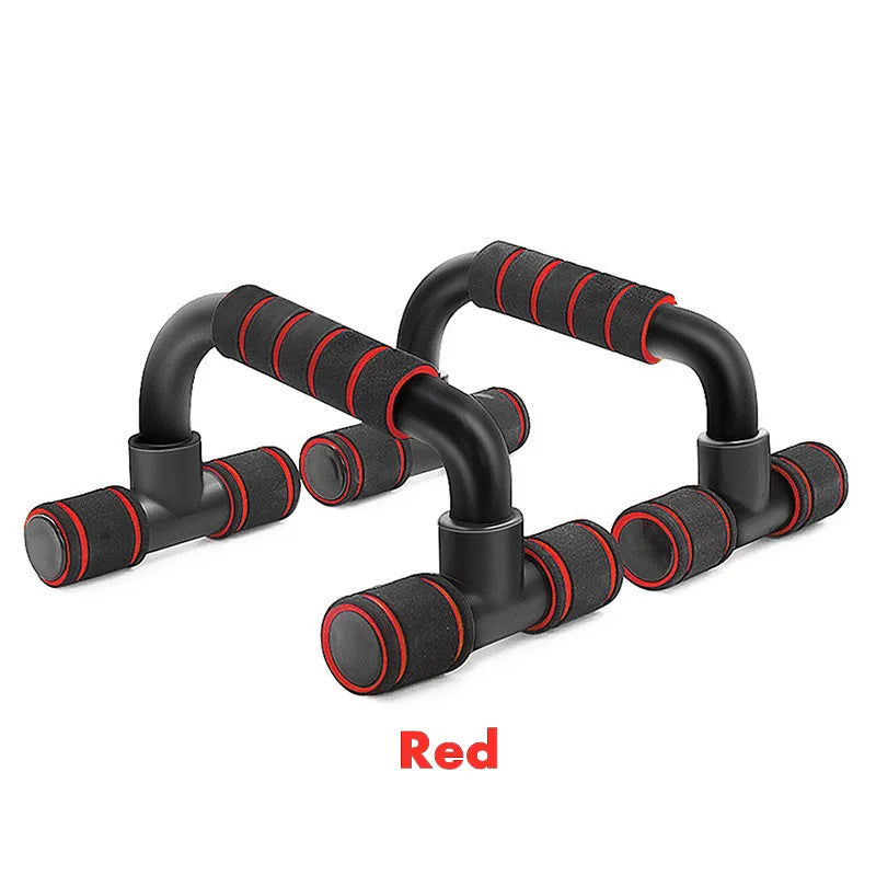 New U-shaped push-up stands for family fitness muscle training and fitness equipment (1 pair) - sponge handle fitness tool