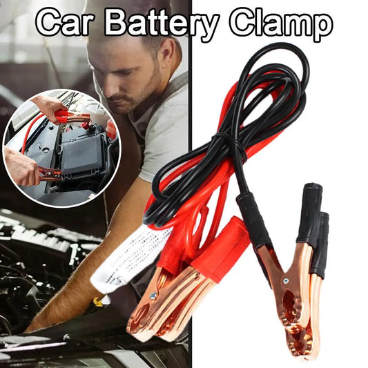 1.8M 500A Car Battery Jump Cable Booster Alligator Electric Line Leads SUV Clamps Double-ended Van Starter Emergency Jump Clips