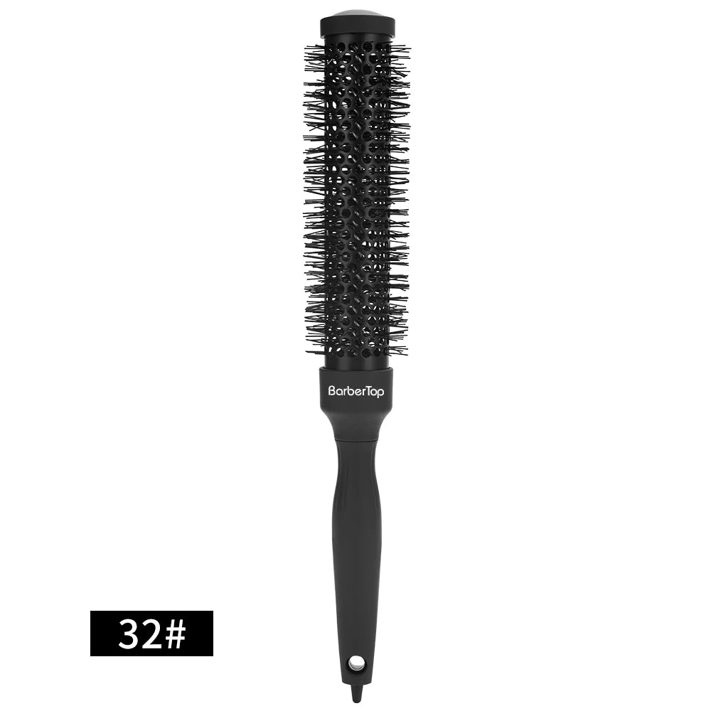 Extra Long Hair Rolling Brush 35cm - Professional Styling Tool for Blowout, Volumizing Hair Roller, Heat Resistant Salon Use