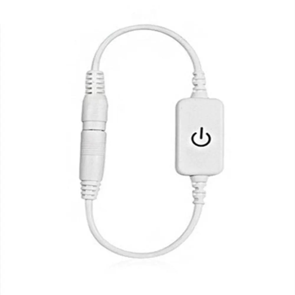 LED Strip Switch Touch Sensor Controller 30cm DC Female Male LED Switch Connector 5.5*2.1MM For 12V 24V 5050 3528 LED Tape light