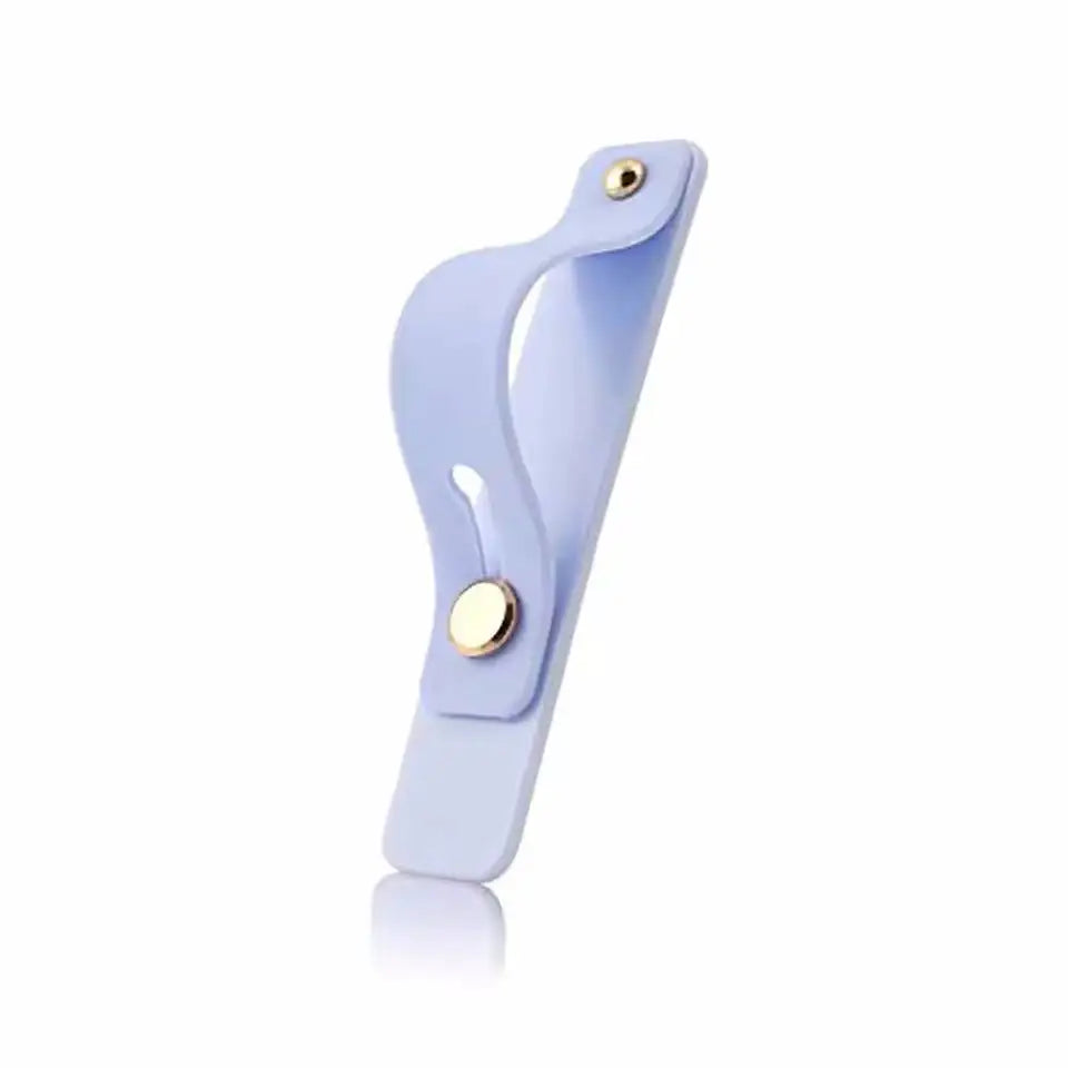 Wrist Band Hand Band Finger Grip Mobile Phone Holder Stand Push Pull Universal Plain Color Phone Socket Holder for iPhone Xiaomi